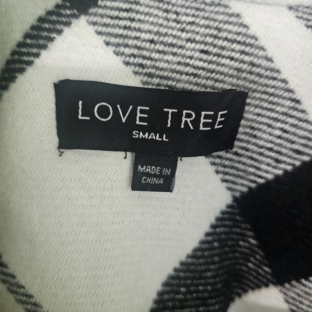 Love Tree Monochrome Plaid Jacket - Picture 5 of 5